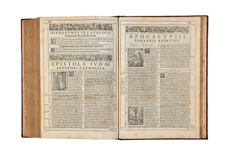 Biblia ad vetustissima exemplaria Nunc recens castigata. Venezia: eredi di...