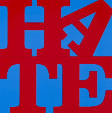 DALILA CROTTI (1983)Hate, 2010Computer on pal lightcm 80x80Cartiglio...