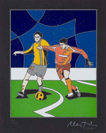 UGO NESPOLO (1941)Senza TitoloSerigrafiacm 25x20Firma e numerazione...