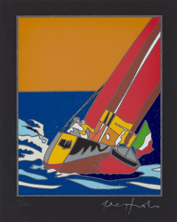 UGO NESPOLO (1941)Senza TitoloSerigrafiacm 25x20Firma e numerazione...