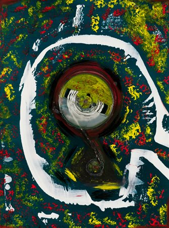 BRUNO CARACENI (1927-1986)Senza TitoloTecnica mista e assemblaggio su...