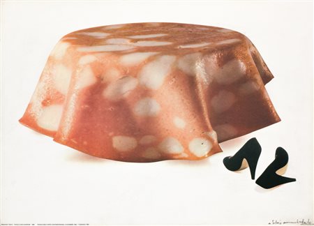 ARMANDO TESTA (1917-1992)Tavolo con scarpine, 1980Stampa digitale applicata...