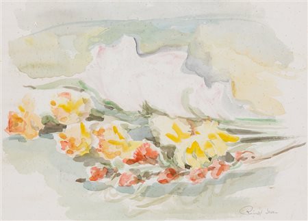 RINA SEVERI (1940-2017)Senza TitoloAcquerello su cartacm 25,5x35Firma al fronte