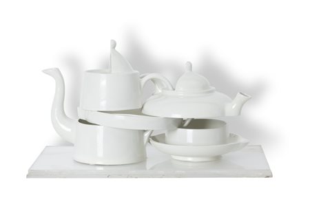 FERNANDEZ ARMAN (1928-2005)La prima opera, 1994Scultura in ceramica...