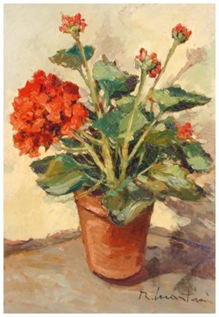 RENZO MARTINI Livorno 1937 – 2005 Senza titolo 1972 Olio su faesite 50 x 35....