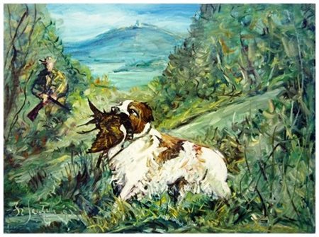 FRANCO SACCHETTI Venezia 1922 – Montecatini Terme 1988 Senza titolo 1982 Olio...