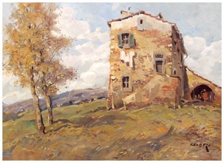 FRANCESCO MARIA PIERI Castagneto Carducci 1941 – 1989 Senza titolo Olio su...