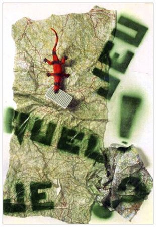 JULIEN BLAINE Rognac 1942 Fable en volume (hui en 3d) N°4 2007 Acrilico,...