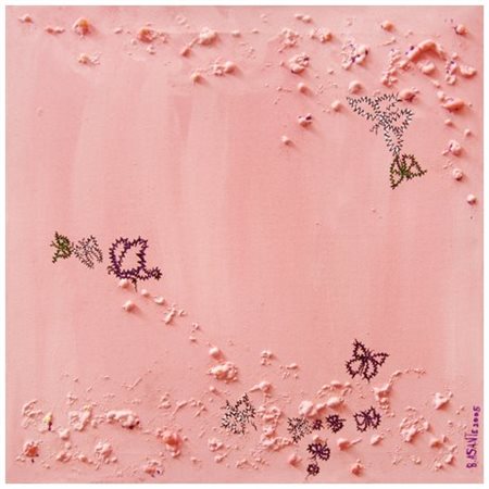 BERNARD ASANTE Accra (Ghana) 1975 Senza titolo 2005 Acrilico ed emulsioni...