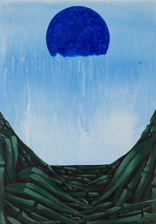 CESARE PEVERELLI (1922-2000)Senza TitoloTempera e tecnica mista su cartonecm...