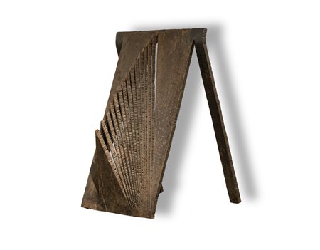 SIMON BENETTON (1933-2016)Identità, 1978Scultura in acciaiocm 102x66x65Firma,...