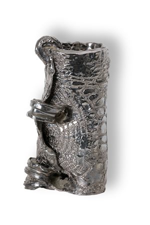 GIACINTO CERONE (1957-2004)Senza TitoloMaiolica a lustrocm 24,5x14x13,5Doppia...