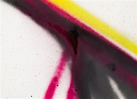 CLAUDIO OLIVIERI (1934)Senza Titolo, 1970Tecnica mista su cartacm...