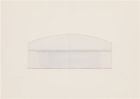 RODOLFO ARICÒ (1930-2002)Senza Titolo, 1978Grafite, acquerello e applicazioni...