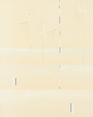 VALENTINO VAGO (1931-2018)R.C. 92, 1980Olio su tela cm 81x65Firma al...