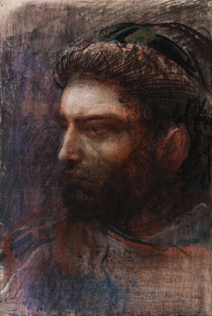 PIETRO ANNIGONI (1910-1988) Senza Titolo, 1978 Tecnica mista e sanguigna su...