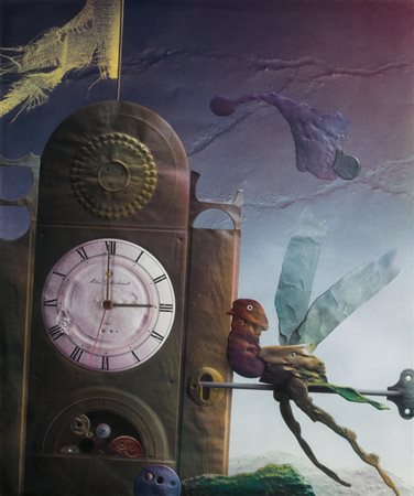 MILAN GOLDSCHMIEDT (1931)Hora de curiosidad, 1983Tecnica mista e...