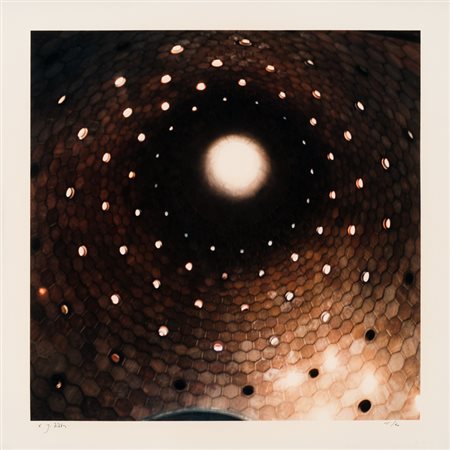 JAN DIBBETS (1941)Barcelona, Palacio Guell 1989 (from Ten Cupolas), 1999C -...