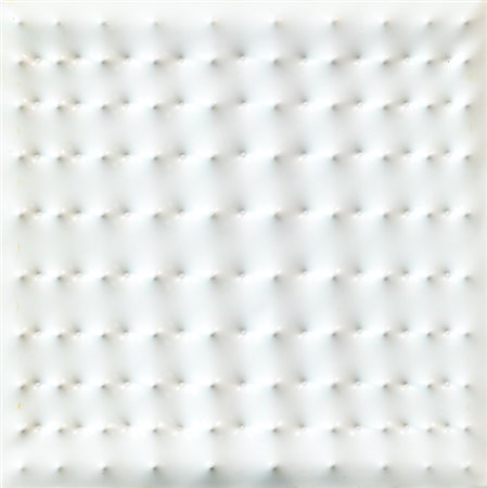 ENRICO CASTELLANI (1930-2017)Estroflessione, 1968Multiplo in PVC biancocm...