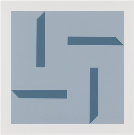 DADAMAINO (1930-2004)Senza Titolo, 1973Litografiacm 50x50Firma, datazione e...