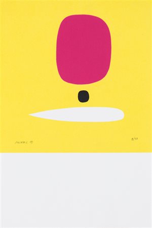 BRUNO MUNARI (1907-1998)Senza Titolo, 1991Serigrafiacm 24x16Firma, datazione...