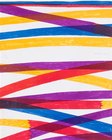 PIERO DORAZIO (1927-2005)Senza Titolo, 1968Litografiacm 56,5x45Firma,...