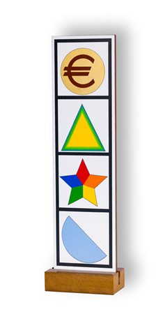 LUCIO DEL PEZZO (1933)Senza Titolo, 1995Lotto unico composto da un multiplo...