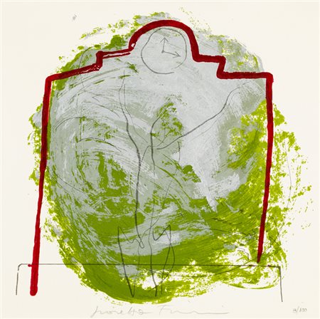 GIOSETTA FIORONI (1932)Senza TitoloSerigrafia polimatericacm 30x30Firma e...