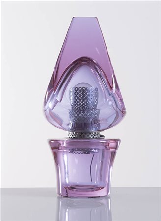 Flavio Poli (1900 - 1984), Lampada da tavolo mod. 14092, Produzione Seguso,...