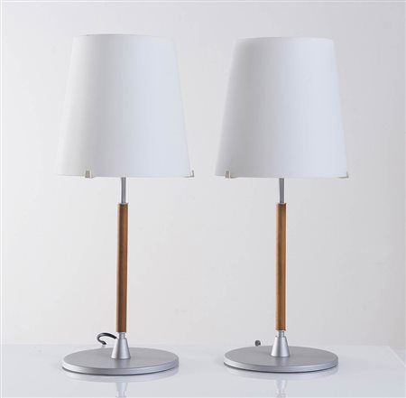 Max Ingrand (1908 - 1969), Coppia di lampade da tavolo 2198/TA/0, Fontana...