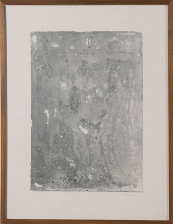 Vasco Bendini (Bologna, 1922 - Roma, 2015), “Composizione chiara”, 1961....