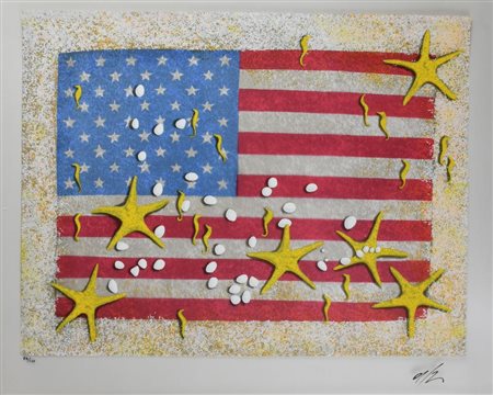 Omar Aprile Ronda AMA LA NATURA serigrafia su pvc neutro, cm 70x90 esemplare...