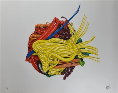 Alex Angi AMA LA NATURA serigrafia su pvc neutro, cm 70x90 esemplare 84 su...