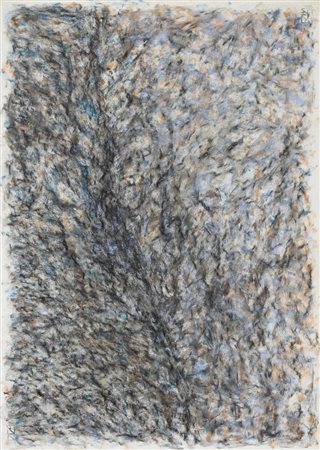 Antonio Corpora SENZA TITOLO tecnica mista su carta, cm 70x50 sul fronte:...