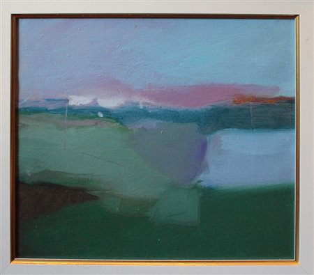 Klaus Karl Mehrkens, Senza titolo, 2004 Olio su tela, 30cm x 35cm. Collezione...