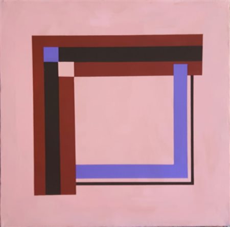 Mauro Reggiani, Composizione numero 14, 1972 Mista su tela, 50cm x 50cm....