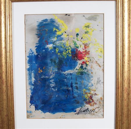 SCATIZZI SERGIO (Gragnano 1918 - Firenze 2009) "Senza titolo" 1918 tecnica...