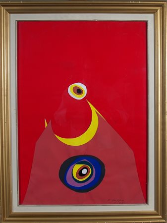 CRIPPA ROBERTO (Monza 1921 - Bresso 1972) "Senza titolo" 1971 Collage su...