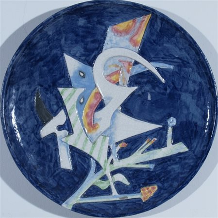 DOVA GIANNI (Roma 1925 - Pisa 1991) "Composizione" 1972 Ceramica Esemplare...