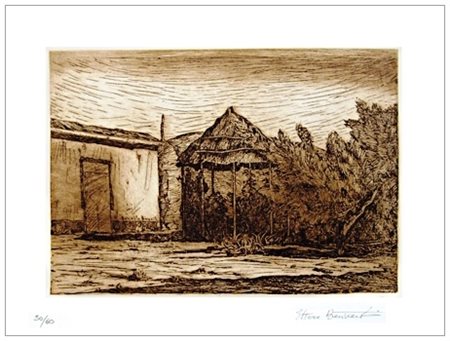 BENVENUTO BENVENUTI Livorno 1881 – Antignano 1959 Senza titolo Acquaforte a 1...