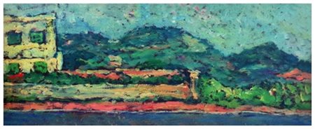 GIUSEPPE CAVALLINI Livorno 1916 – Livorno 2000 Senza titolo Olio su tavola...