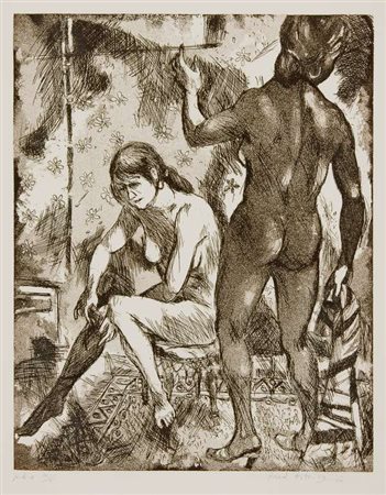 Fred Pittino Senza titolo - 1974 acquaforte e acquatinta, es. p.d.a. III/V...