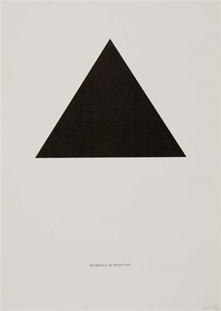 Ubaldo Bartolini Senza titolo – 1972 cartella di 5 stampe,es. 107/125 cm....