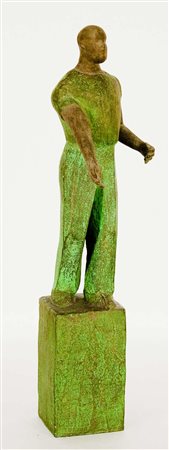 Robin Heidi Kennedy Il bocciofilo – 2000 scultura in bronzo a cera persa...