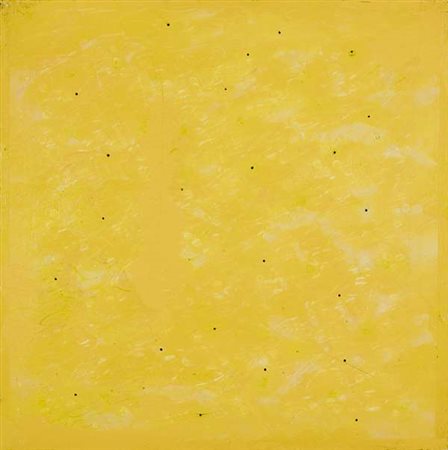 Gastone Biggi Energia gialla – 2008 olio su tela cm. 70x70 Firma sul retro...