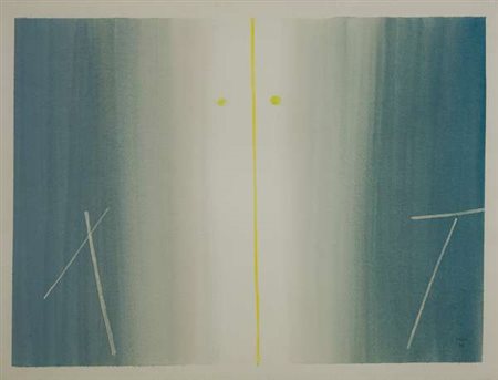 Valentino Vago Senza titolo – 1993 tempera alla caseina su cartoncino cm....