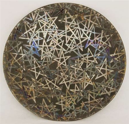 Giulia Gorlova Senza titolo – 2012 piatto in raku dipinto cm. diam. 36 Firma...