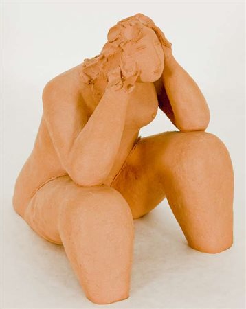 Eugenio Rinaldo Senza titolo – 1997 scultura in terracotta cm. 21x18x23 Firma...