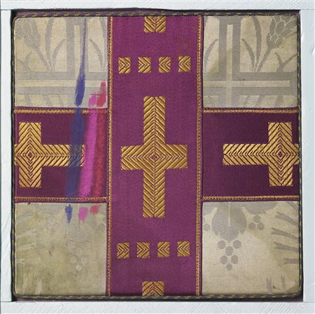 NITSCH HERMANN (n. 1938) Senza titolo. 2006. Elemento di performance. Cm...