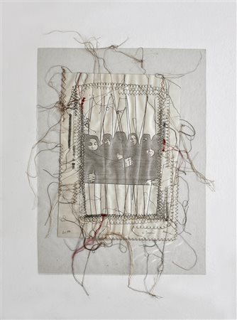 LAI MARIA (1919 - 2013) Senza titolo. 1978. Tecnica mista su carta. Cm 30,00...